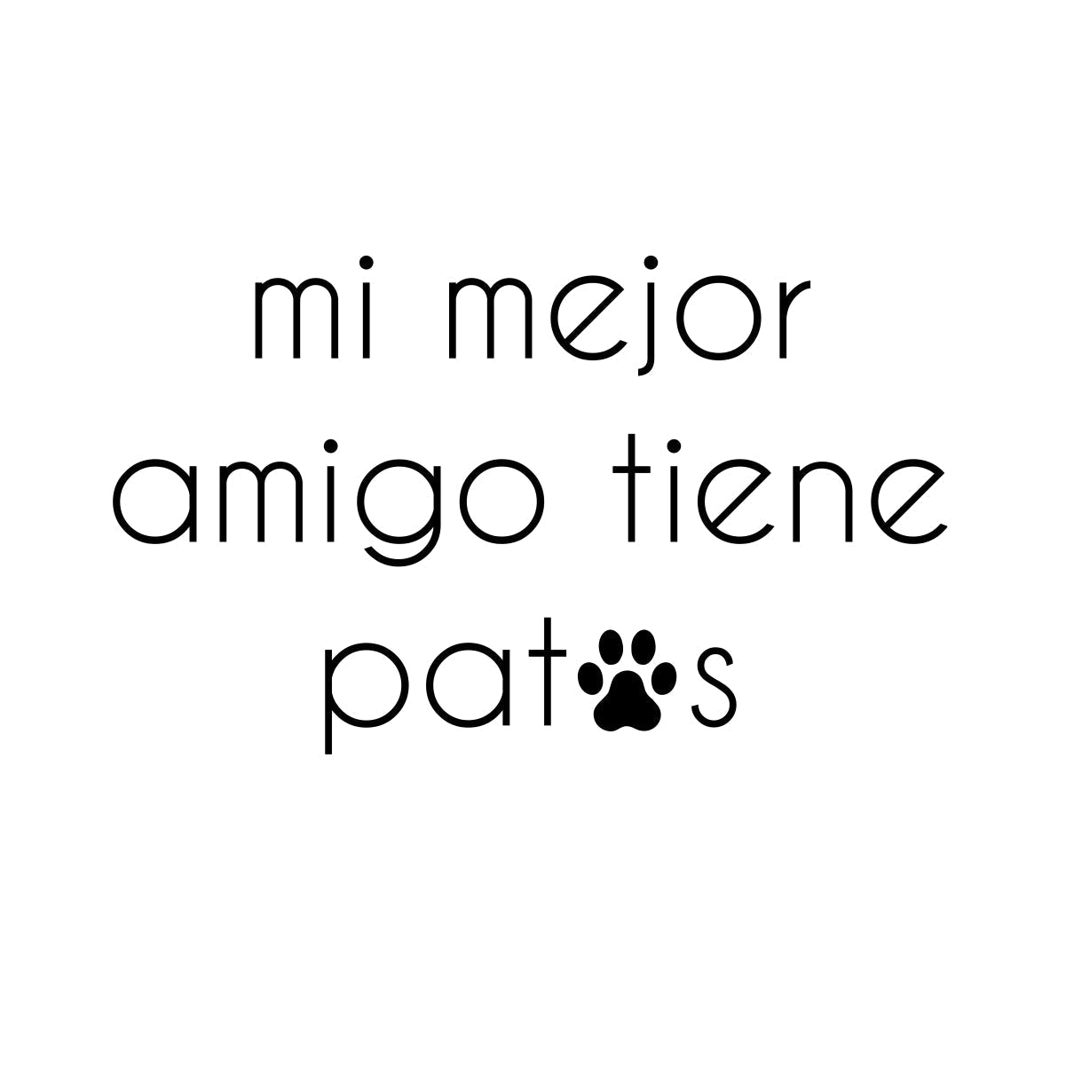 Biele UNISEX tričko „Mi mejor amigo“