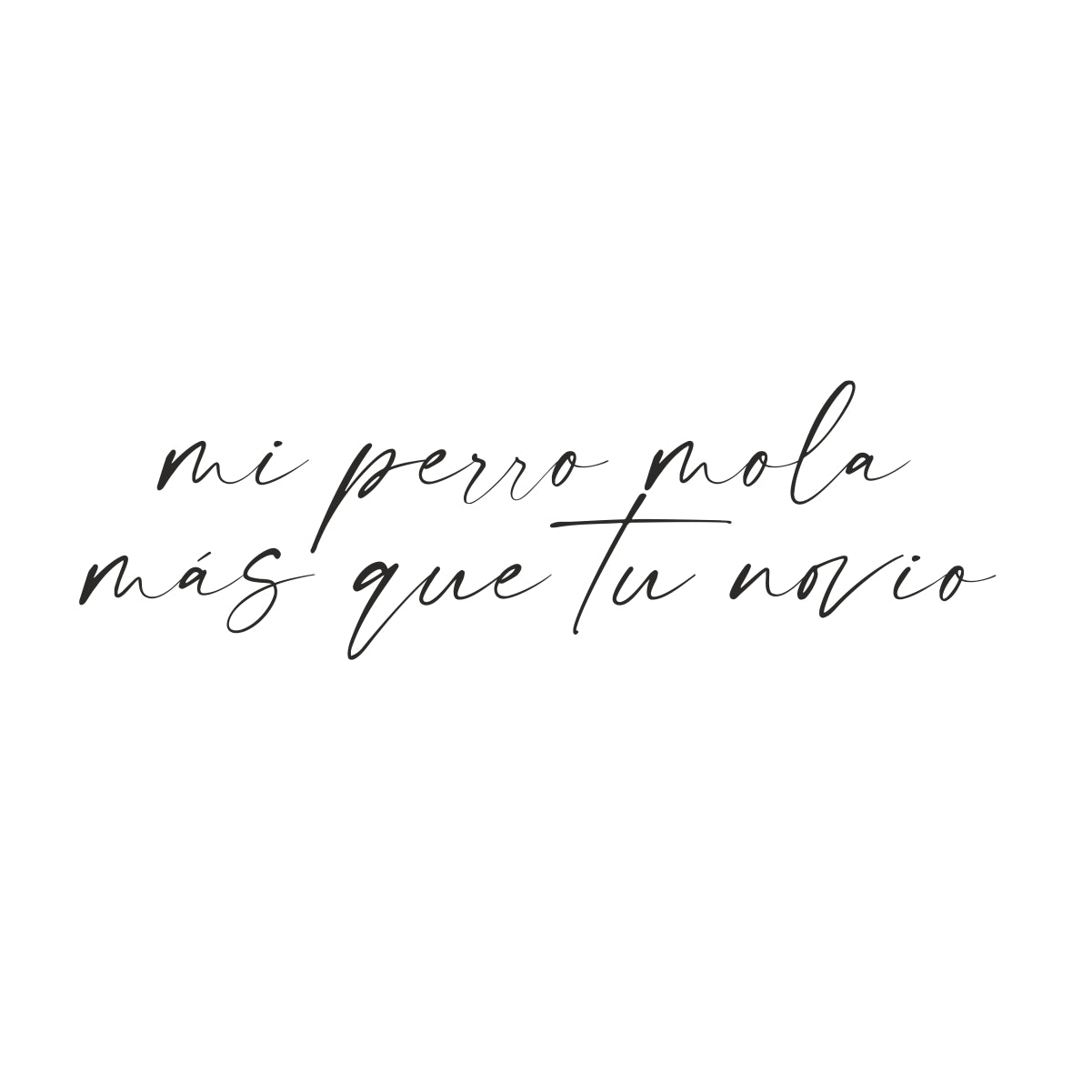 Biele UNISEX tričko „Mi perro“