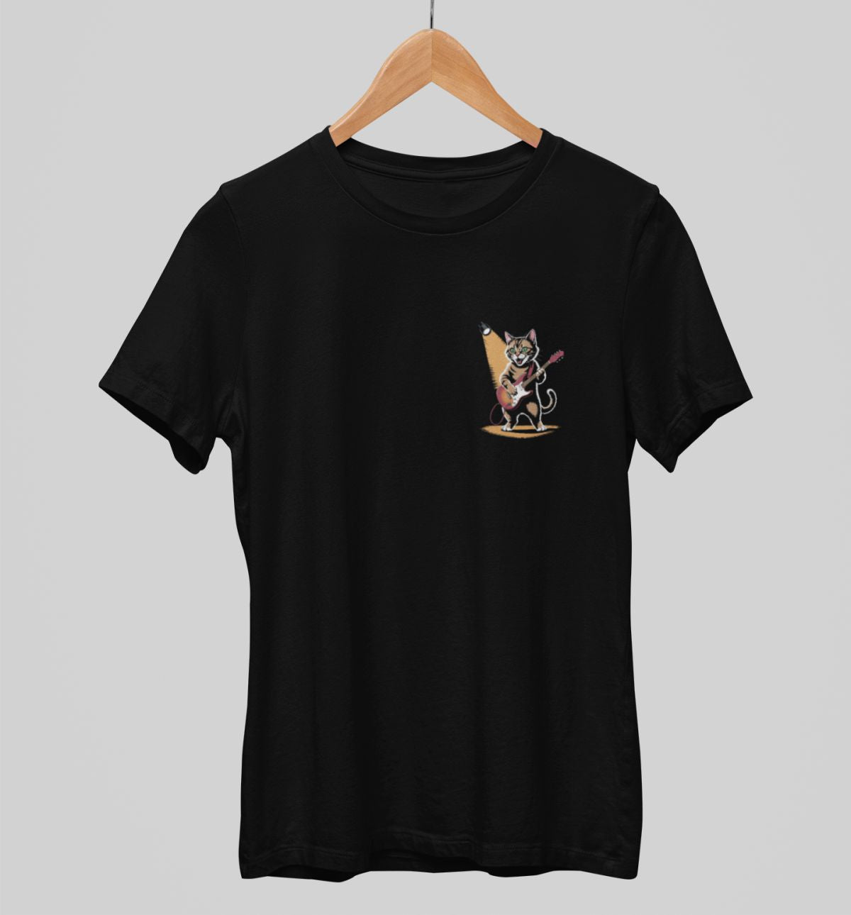 Čierne UNISEX tričko „Rock n Roll“