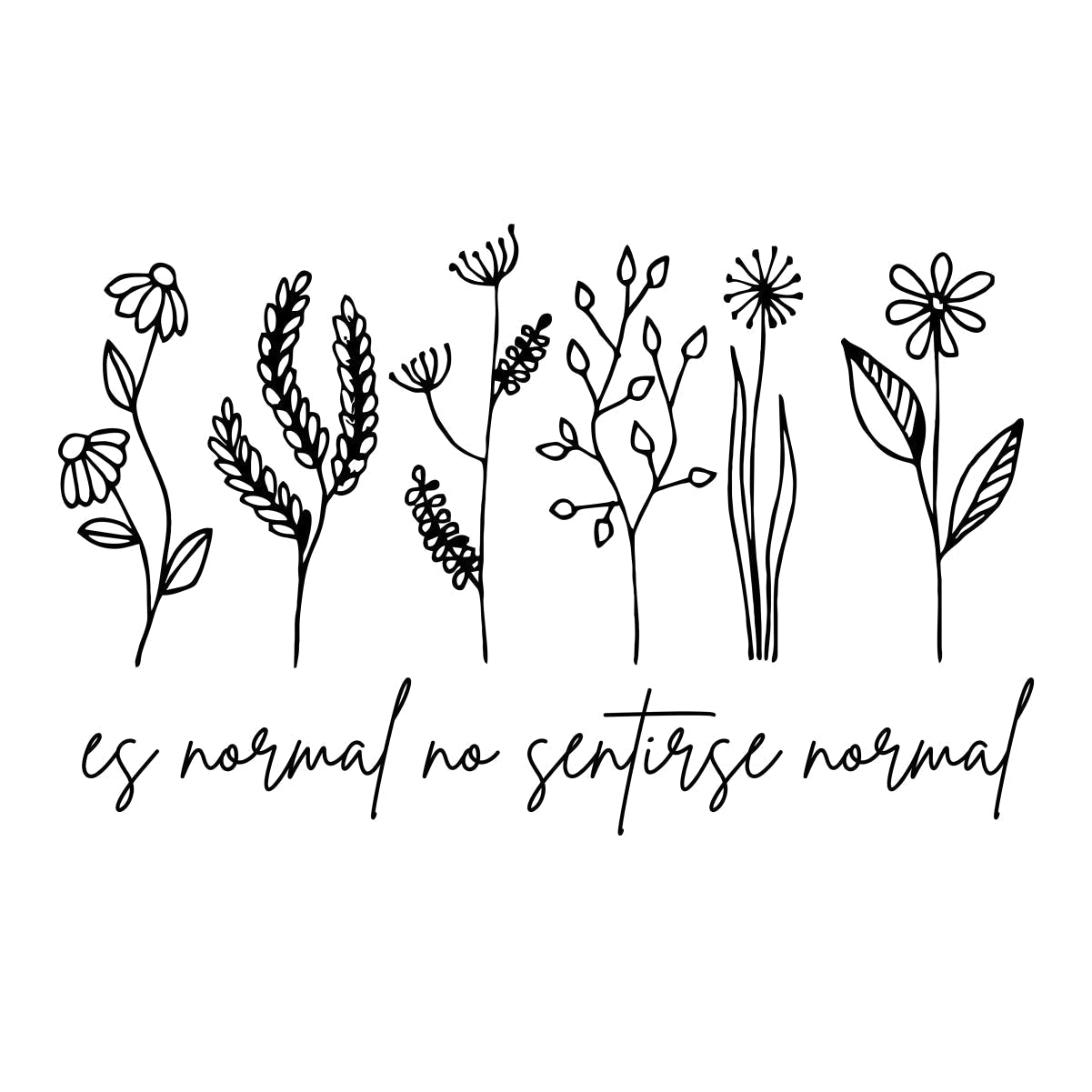 Biele UNISEX tričko „Es normal“