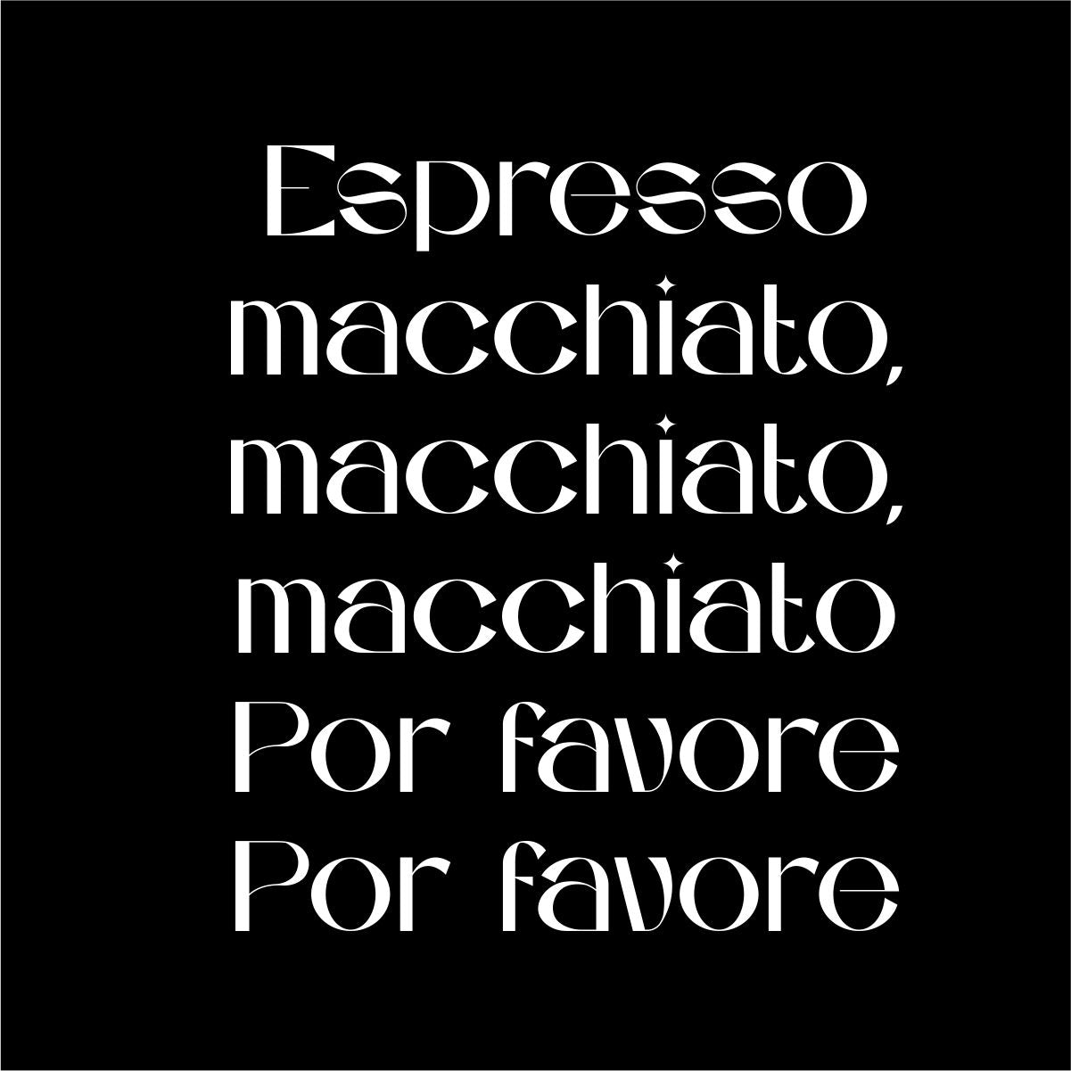 Čierne UNISEX tričko „Espresso“