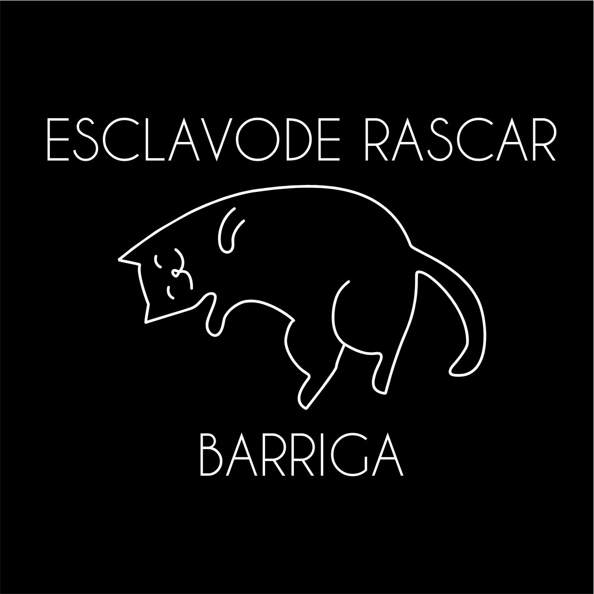 Čierne UNISEX tričko „Barriga“