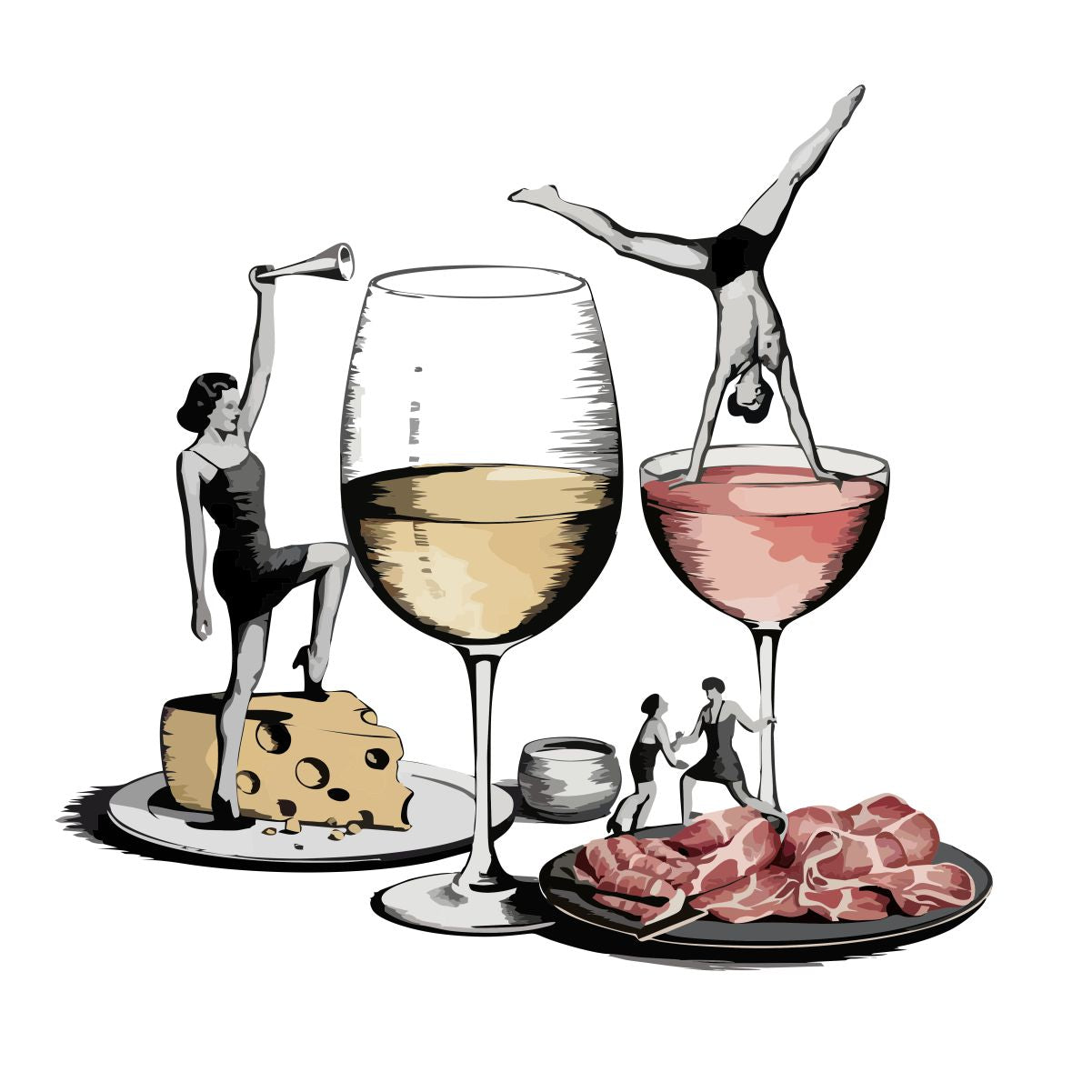 Biele UNISEX tričko „Piatkové ozveny“