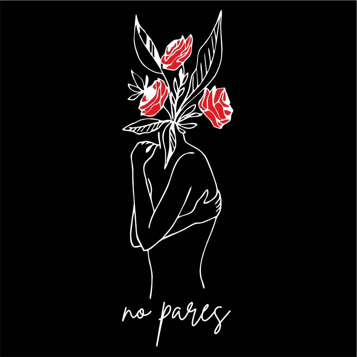 Čierne UNISEX tričko „No pares“