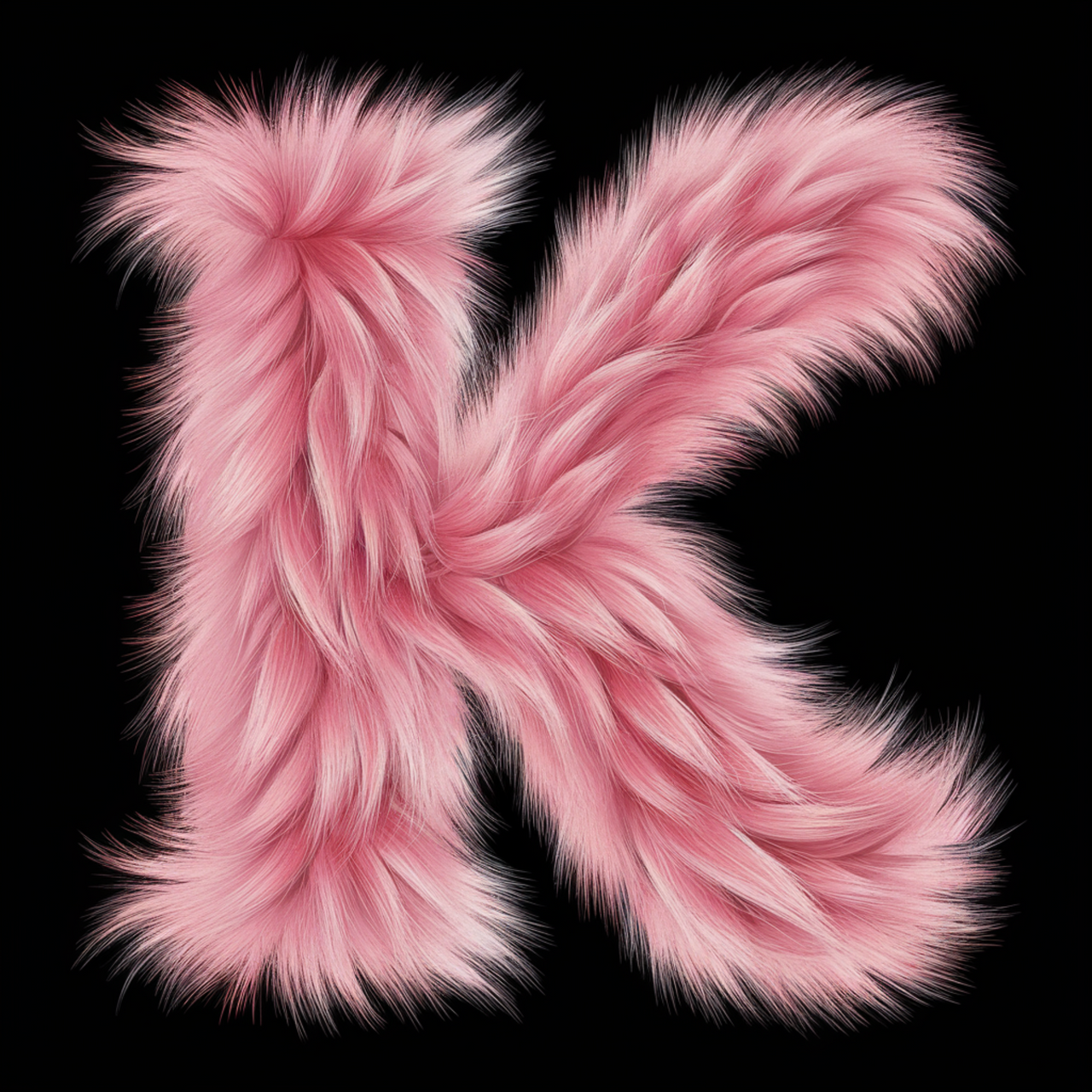 Čierne UNISEX tričko „Písmeno K“