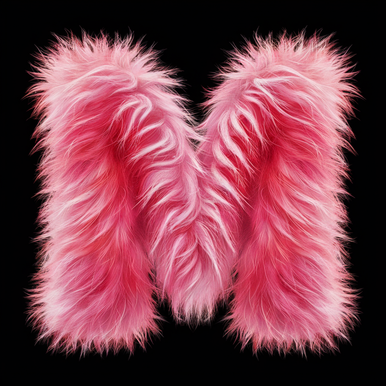 Čierny UNISEX pulóver „Písmeno M“