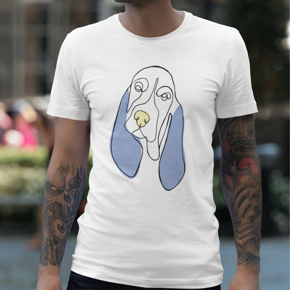 Biele UNISEX tričko „Nariz fría“