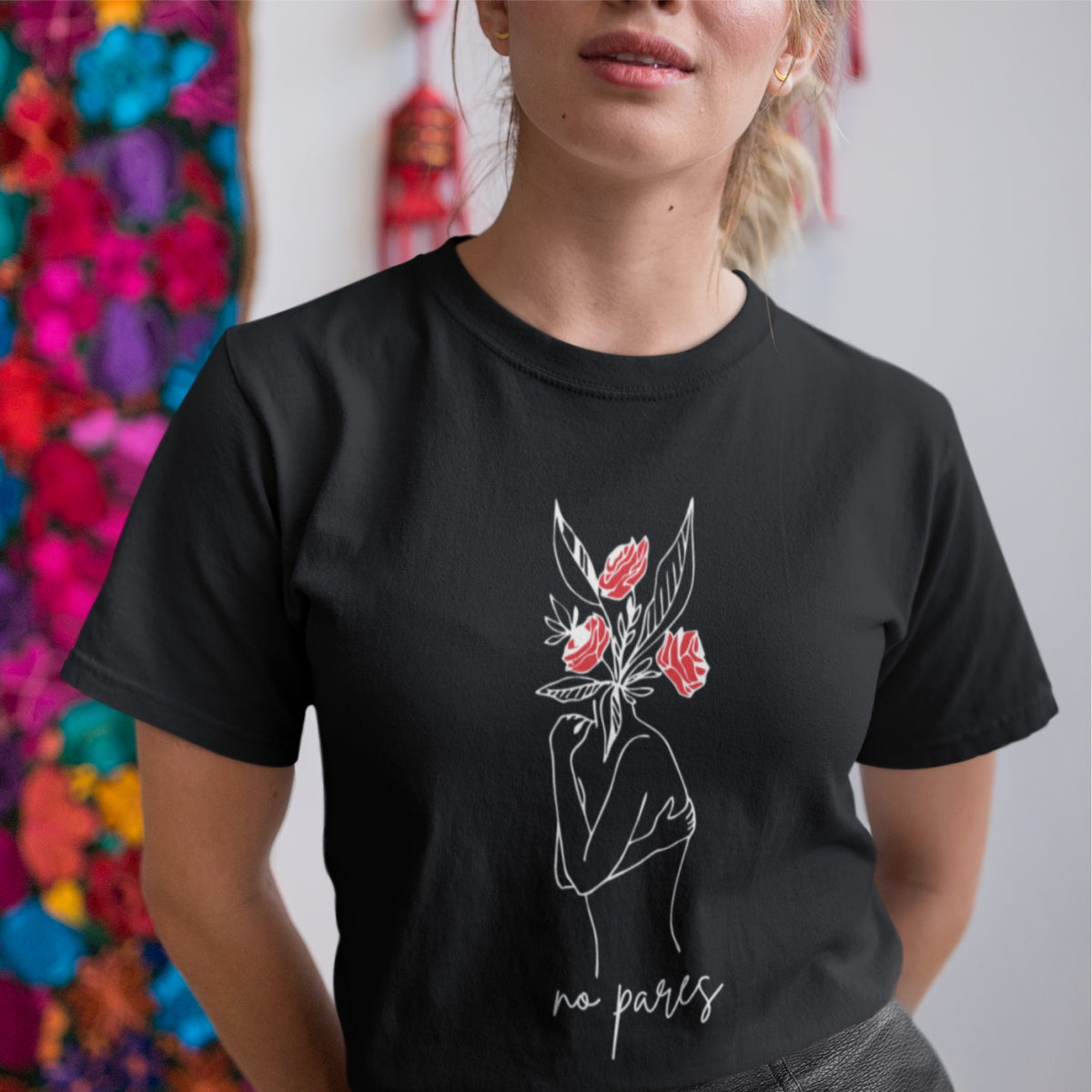 Čierne UNISEX tričko „No pares“