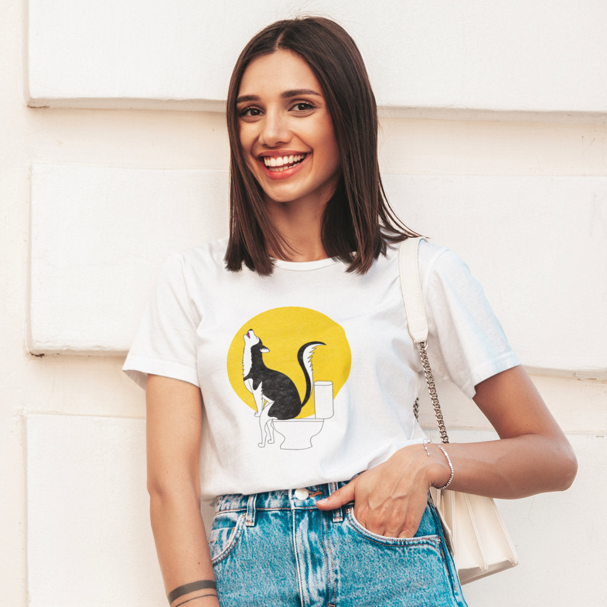 Biele tričko „The howling“