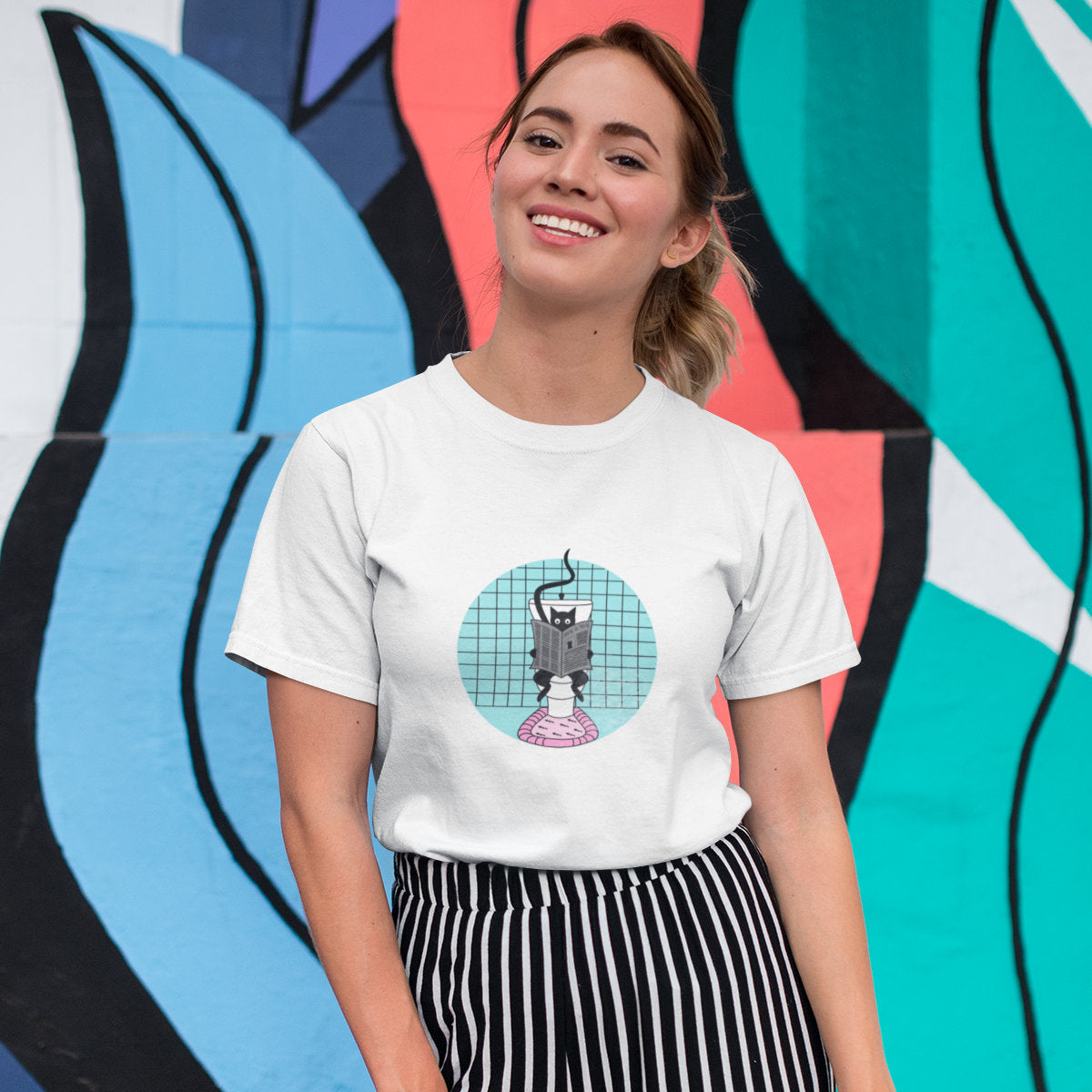 White T-shirt Taking Time for Yourself