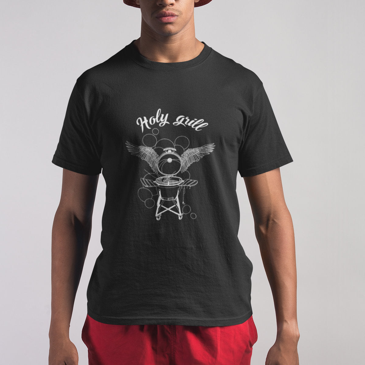 Black T-shirt Holy grill