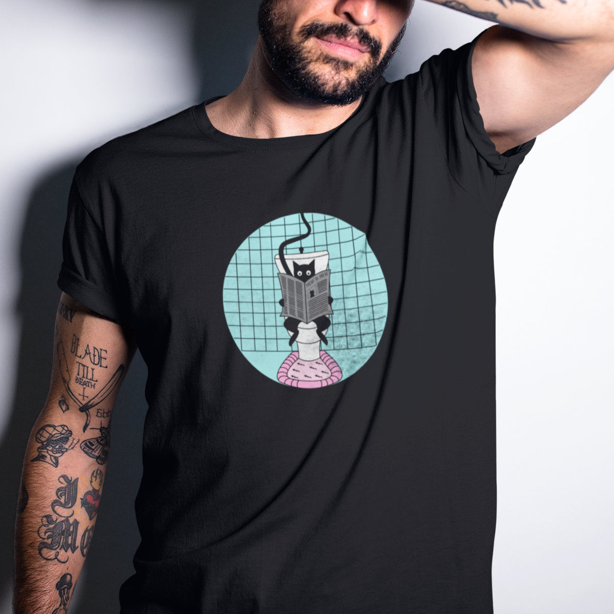 Black T-shirt Taking Time for Yourself