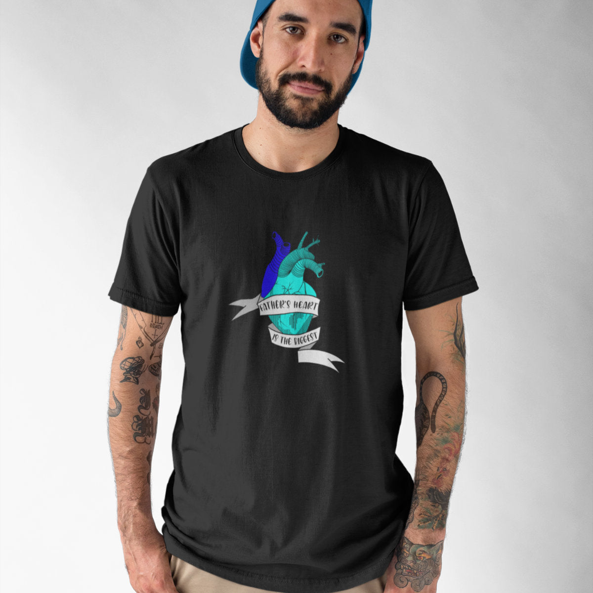 Black T-shirt The Father's Heart