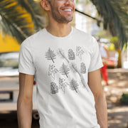 Weißes T-Shirt Naturmotive