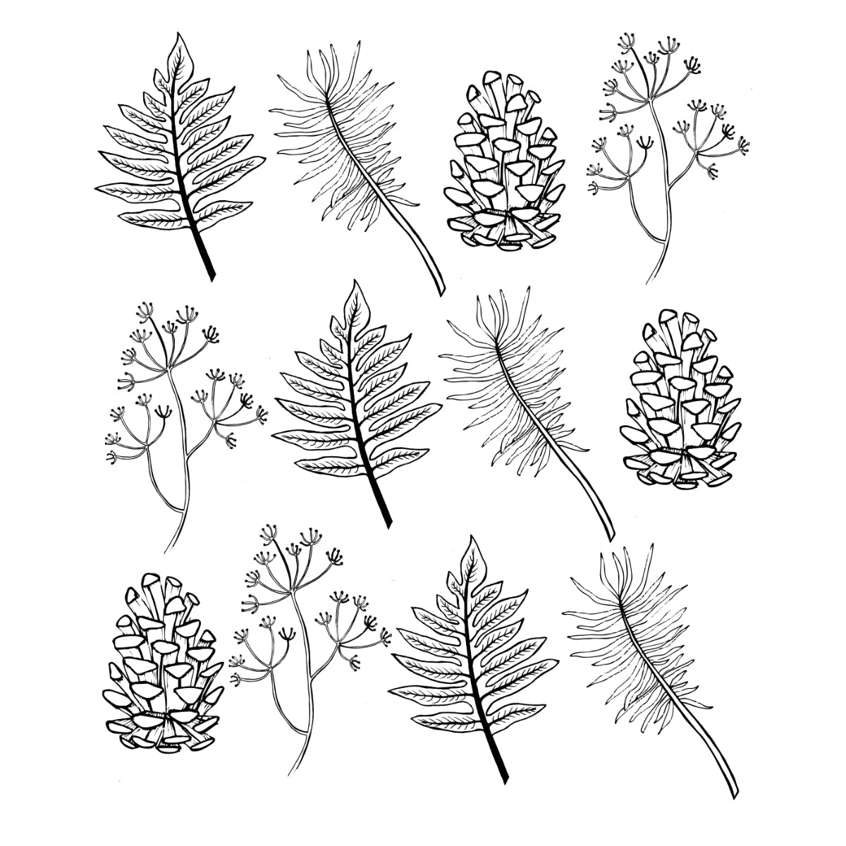 Biele tričko „Motives of Nature“