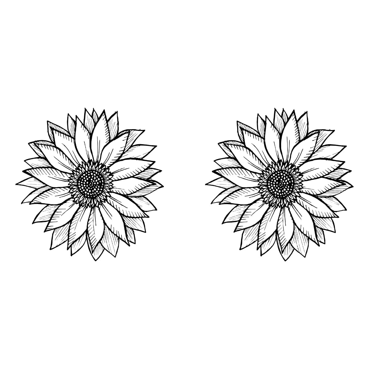 Biele tričko „Sunflowers“