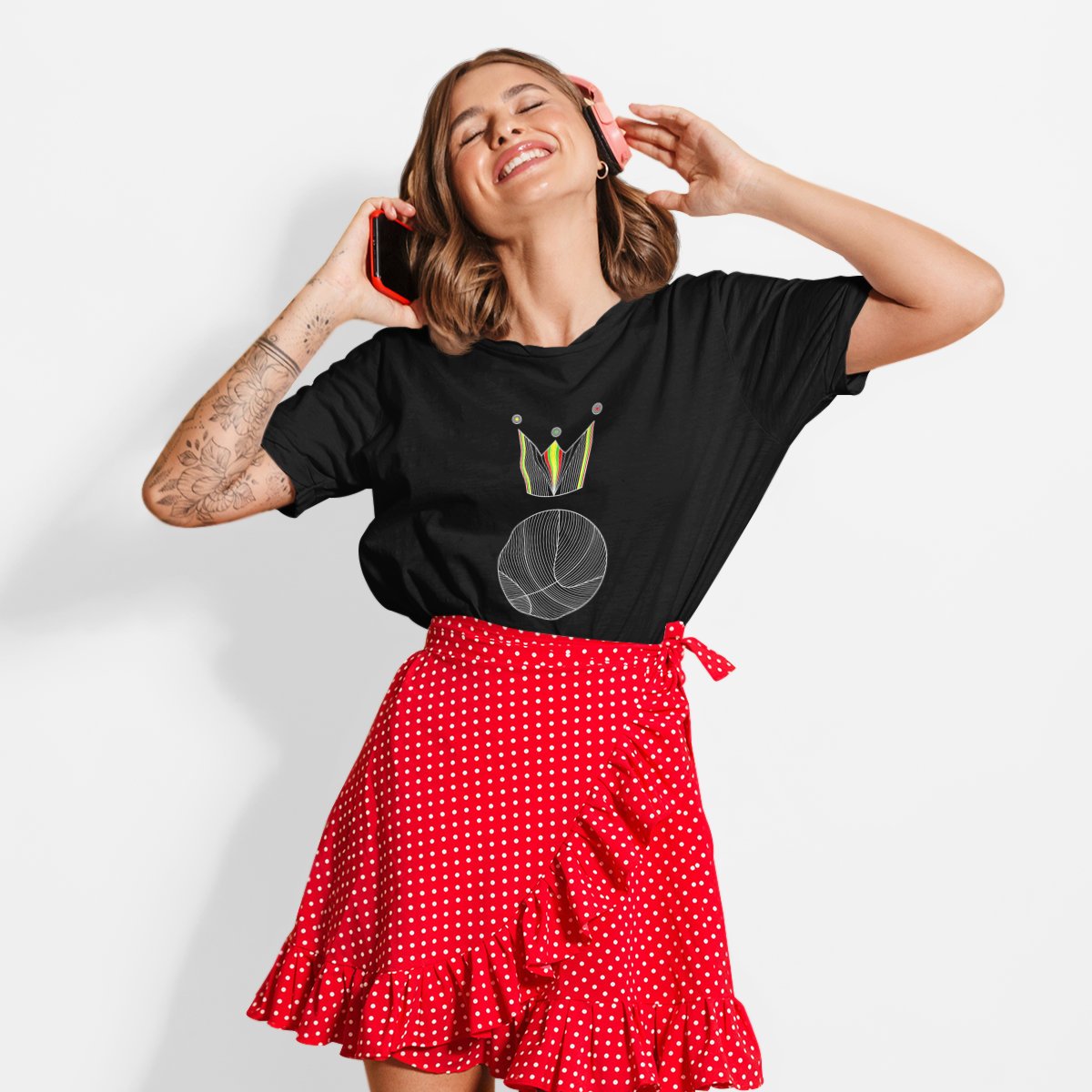 Black T-shirt King Of Basketball