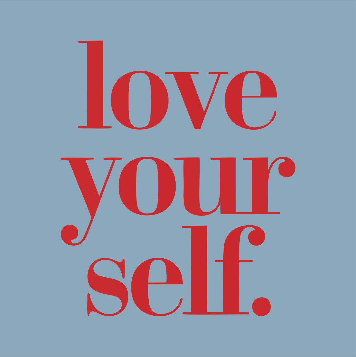 Šedomodré UNISEX tričko „MILUJ SEBA“ 220